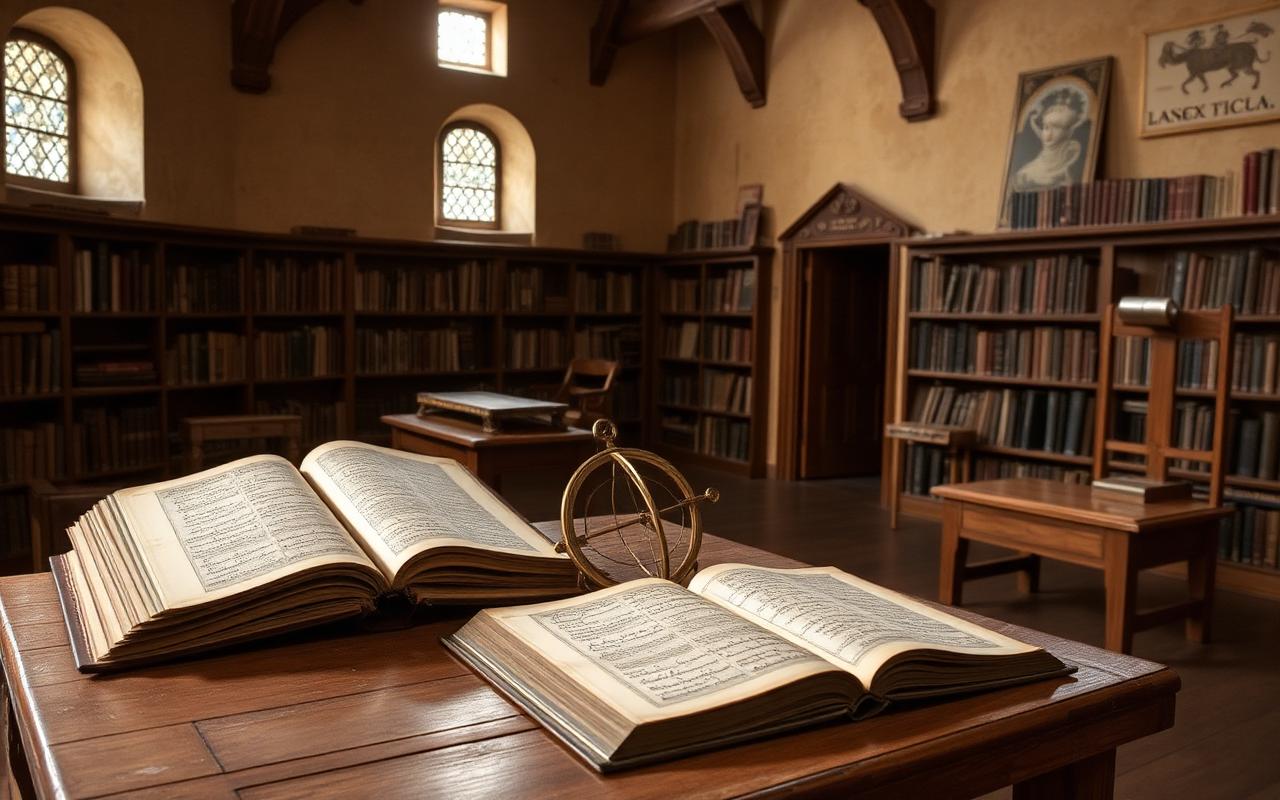 Savants, bibliothèques et science